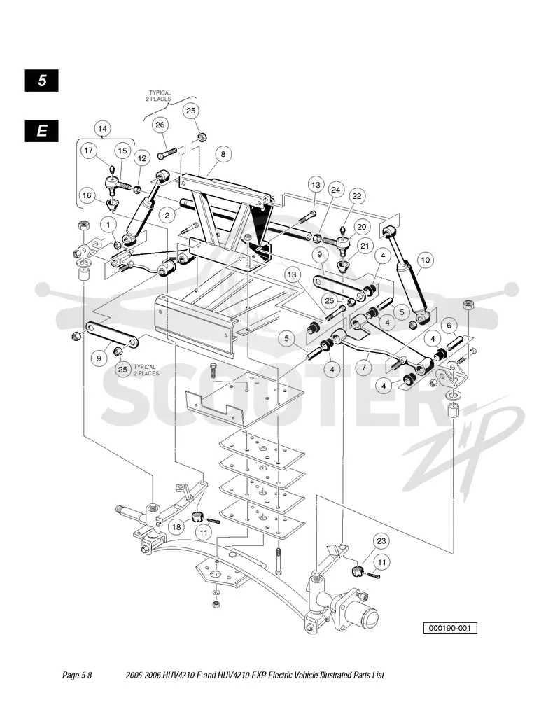 FRONT UPPER SUSPENSION