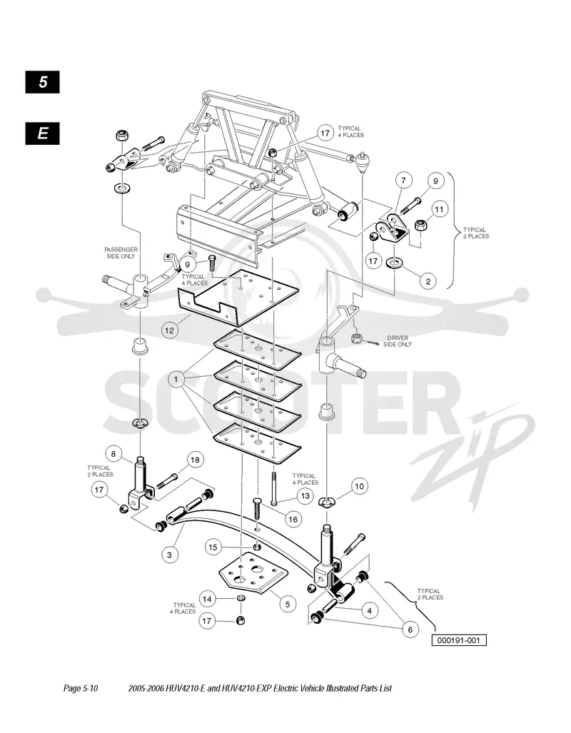 FRONT LOWER SUSPENSION