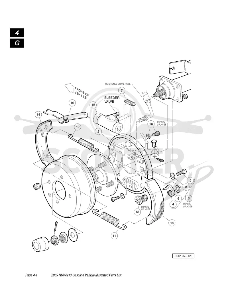 REAR BRAKE A