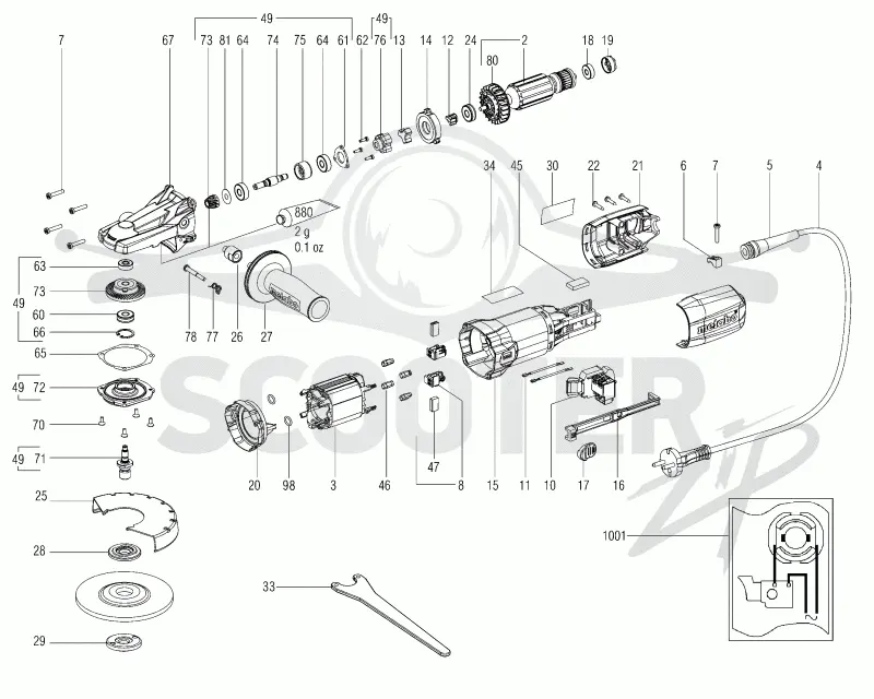 Metabo WEF 9-125 21023421. Page 1