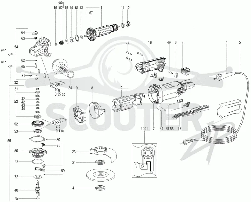 Metabo WP 13-125 Quick DC IK 21055390