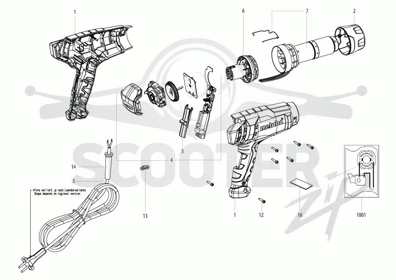 Metabo HG 20-600 02066000