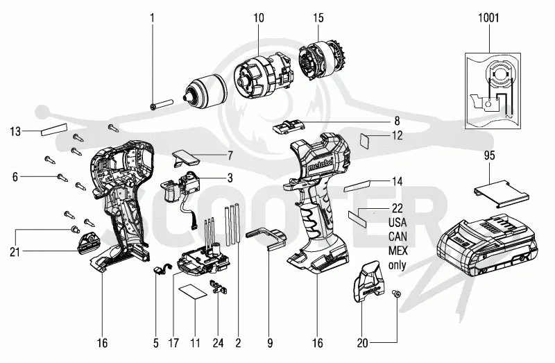 Metabo BS 18 LT BL 02325001
