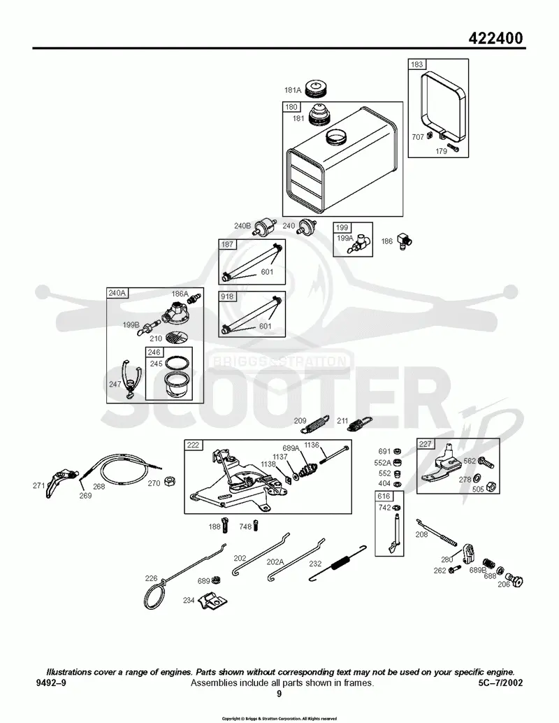 Controls, Fuel Tank