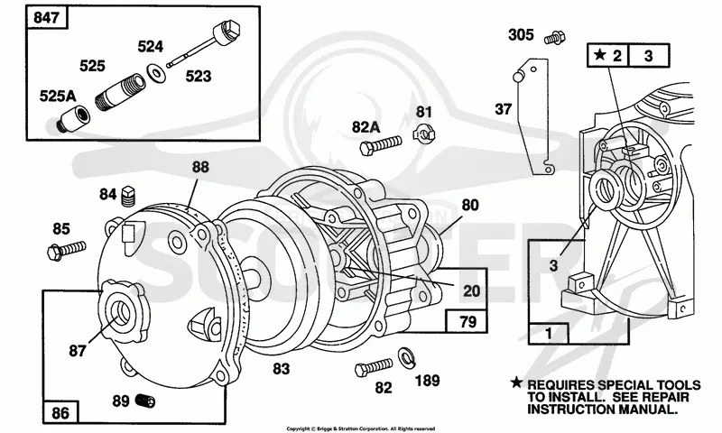 Gear Case Assembly