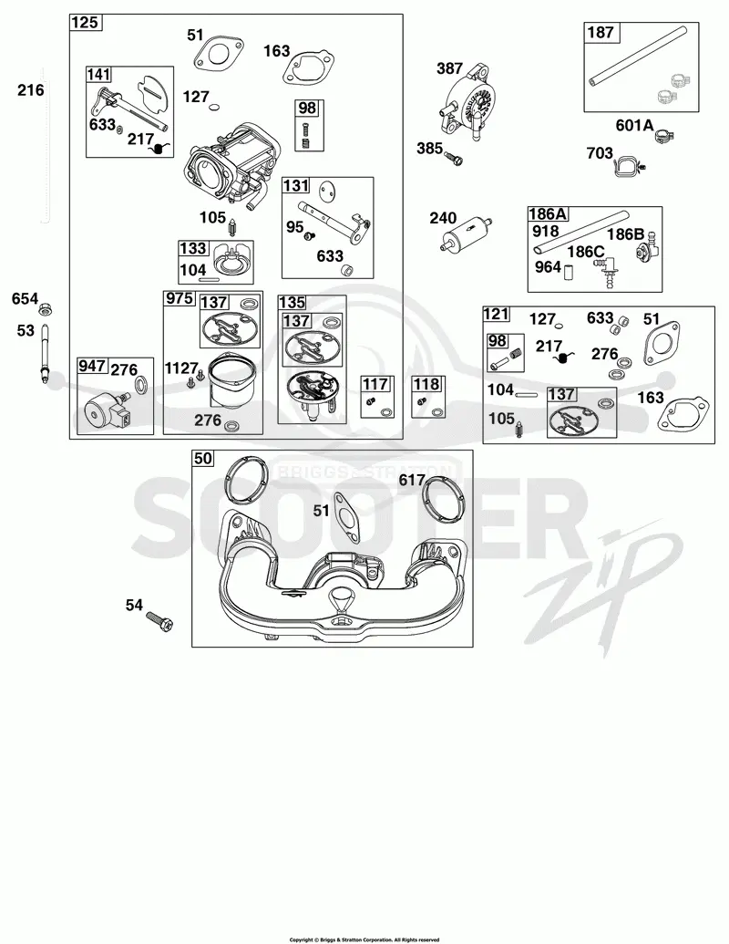 Carburetor and Fuel Supply Group
