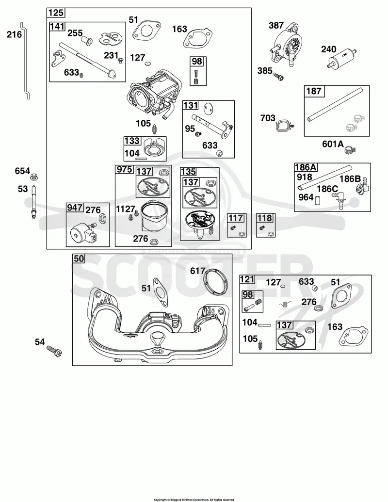 Carburetor and Fuel Supply Group