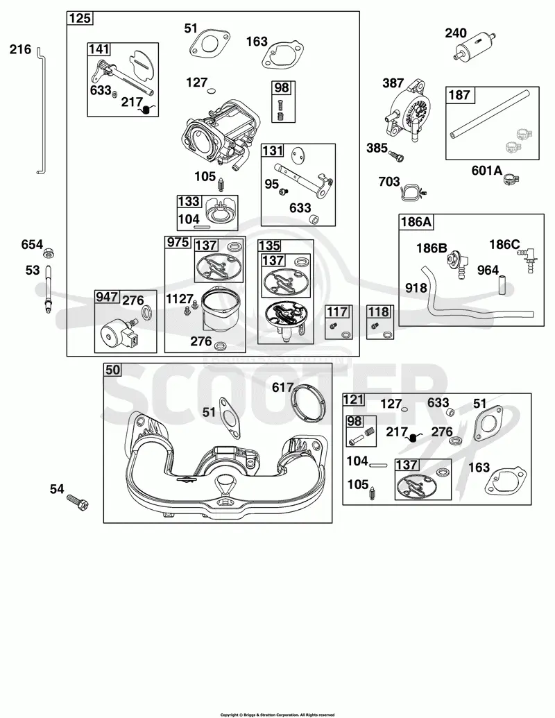 Carburetor and Fuel Supply Group