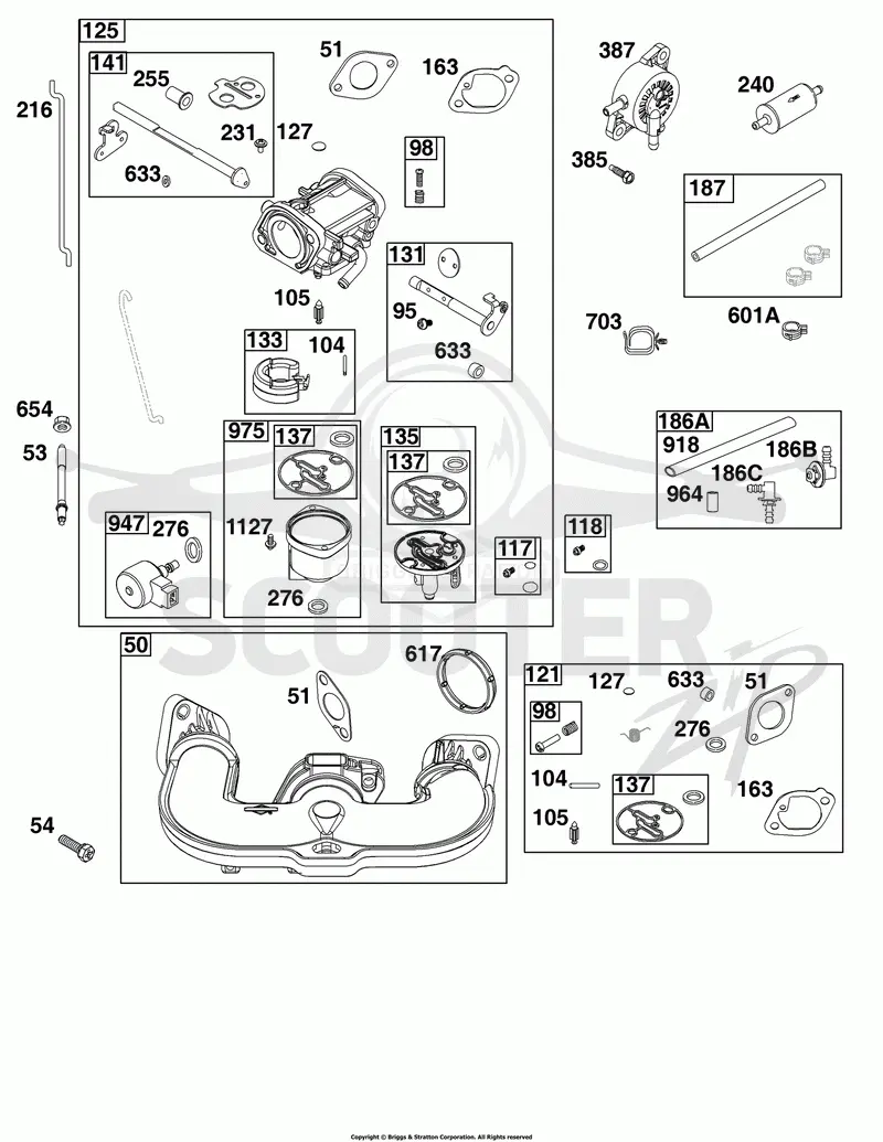 Carburetor and Fuel Supply Group