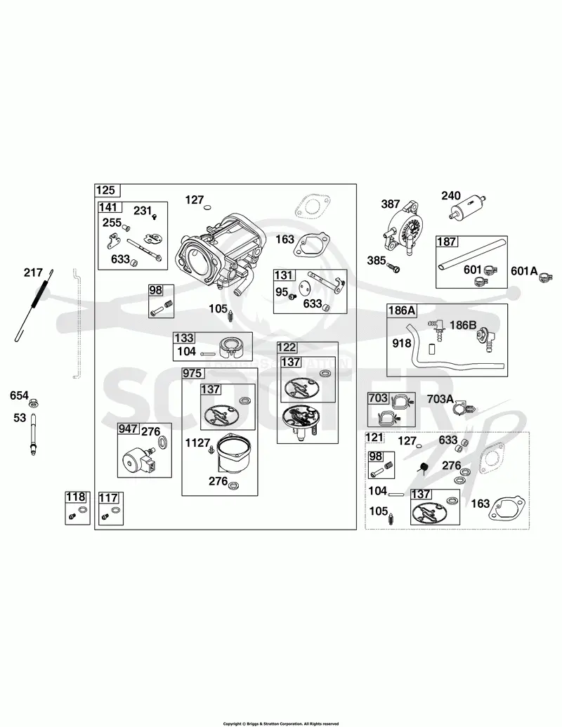 Carburetor and Fuel Supply Group