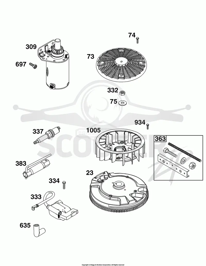 Flywheel, Ignition, and Starter Group