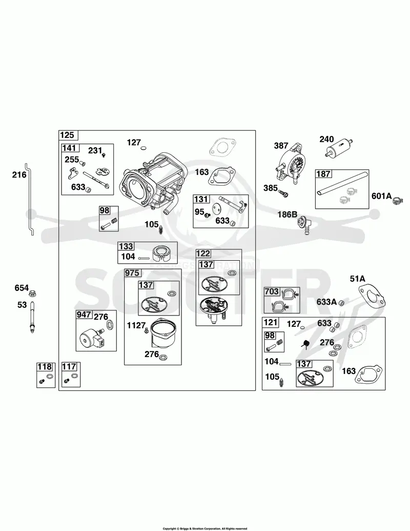 Carburetor and Fuel Supply Group