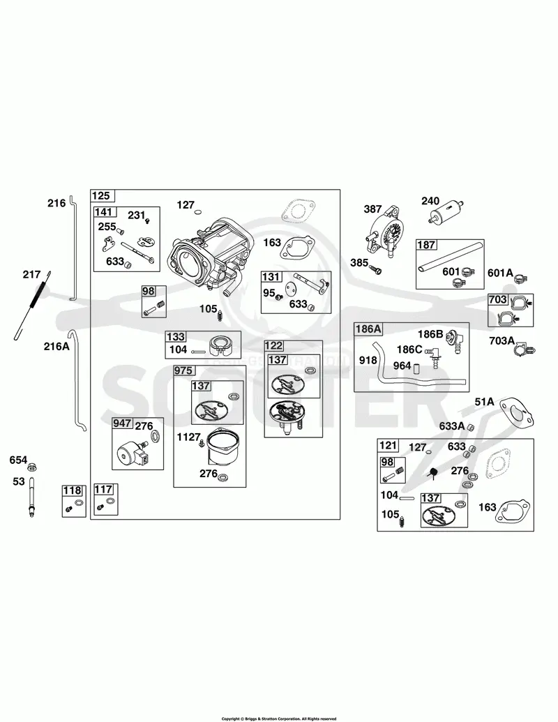 Carburetor and Fuel Supply Group