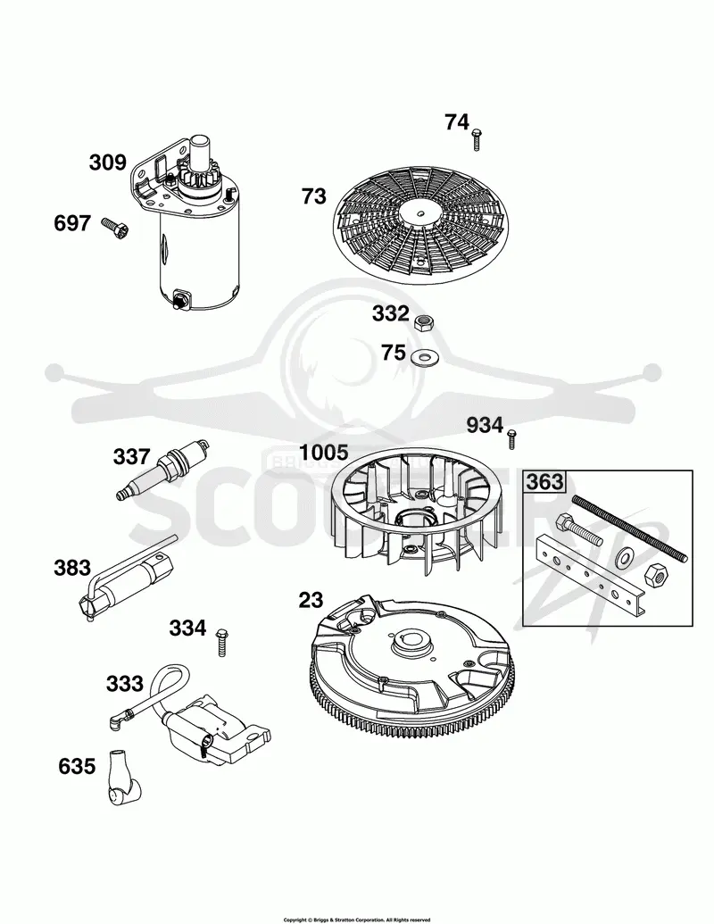 Flywheel, Ignition, and Starter Group