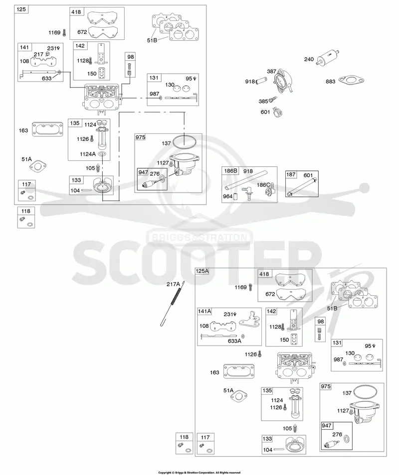 Carburetor, Fuel Supply