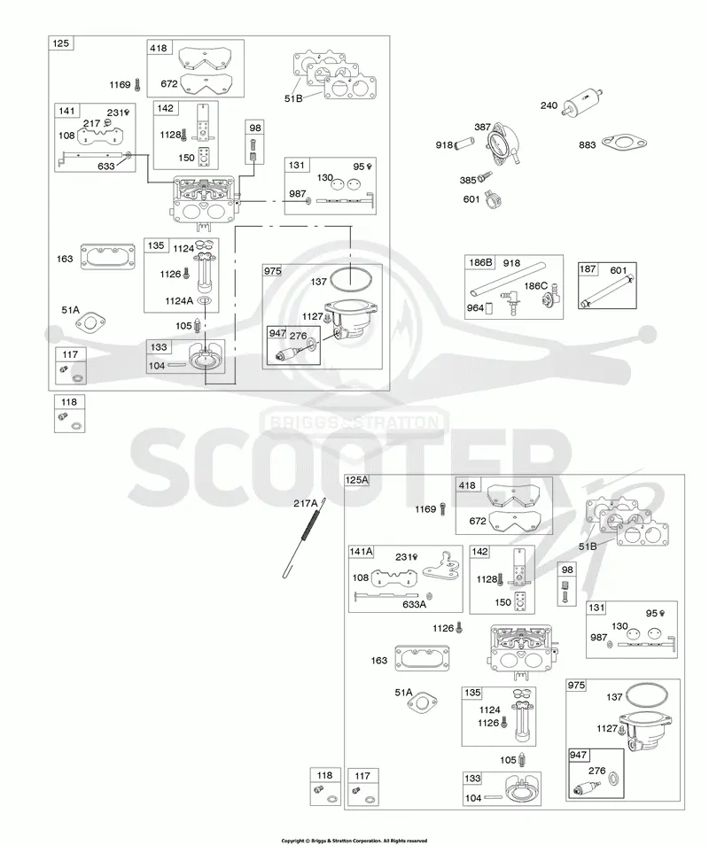 Carburetor, Fuel Supply