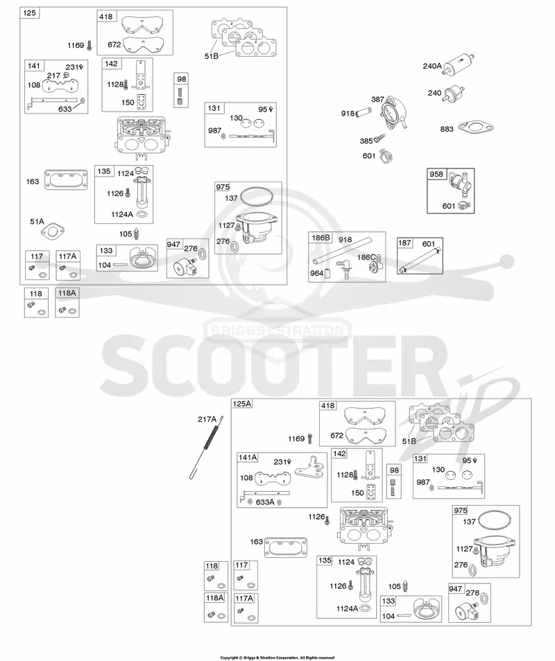 Carburetor, Fuel Supply
