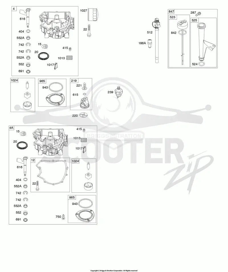 Engine Sump, Oil Pump, Dipstick/Tube Assembly