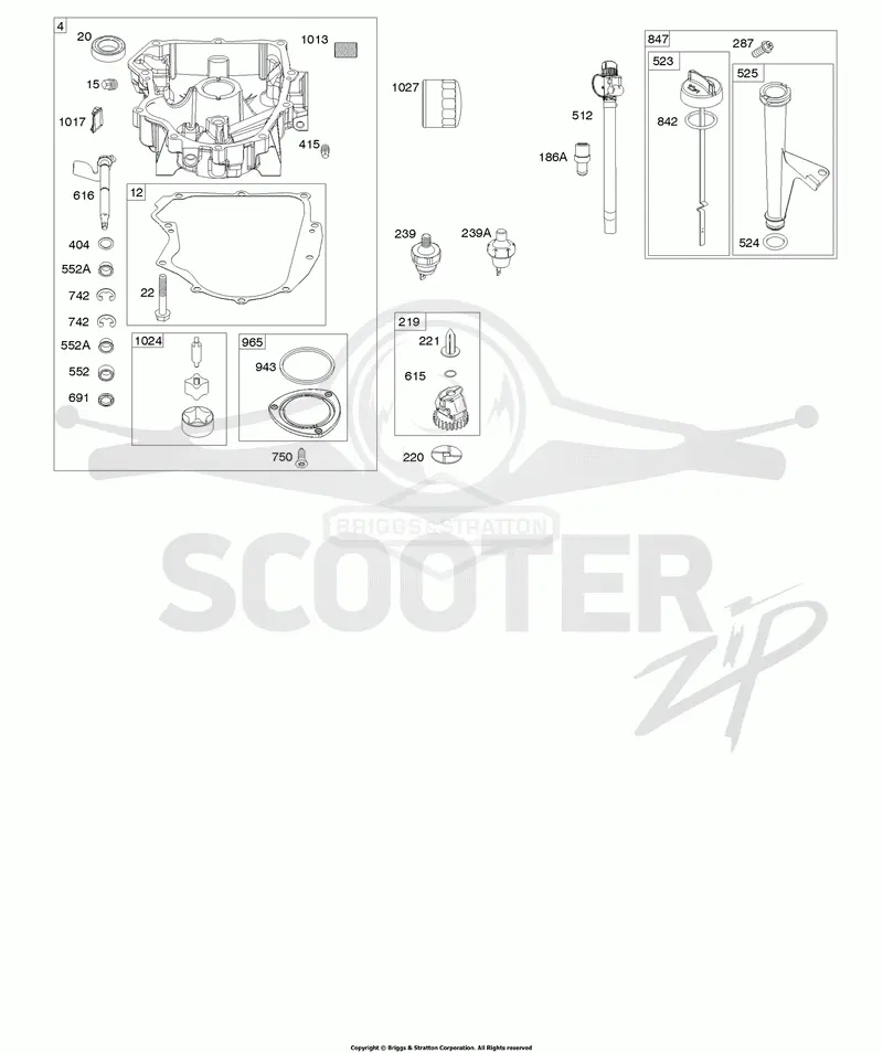 Engine Sump, Oil Pump, Dipstick/Tube Assembly