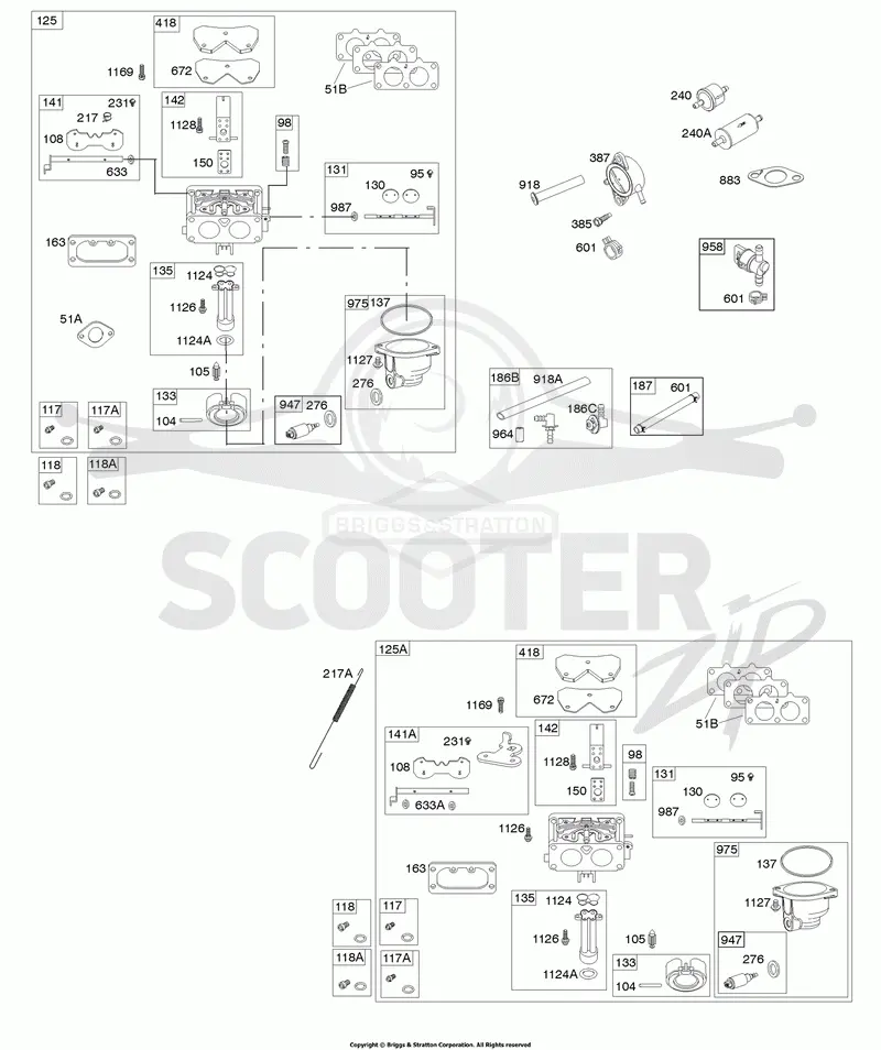 Carburetor, Fuel Supply