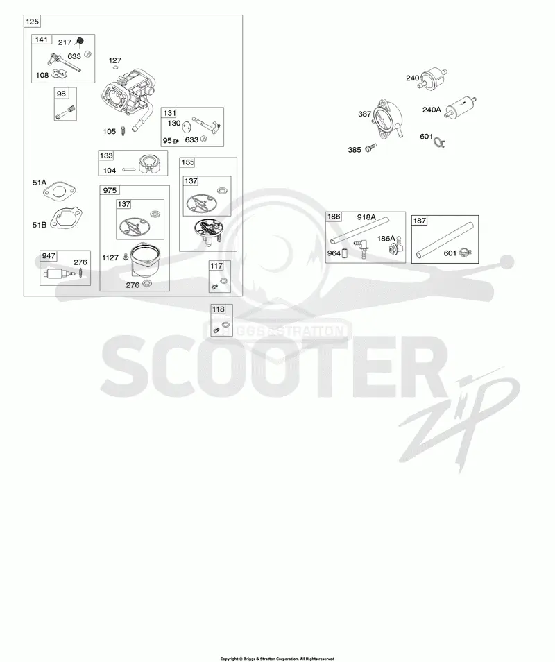 Carburetor, Fuel Supply