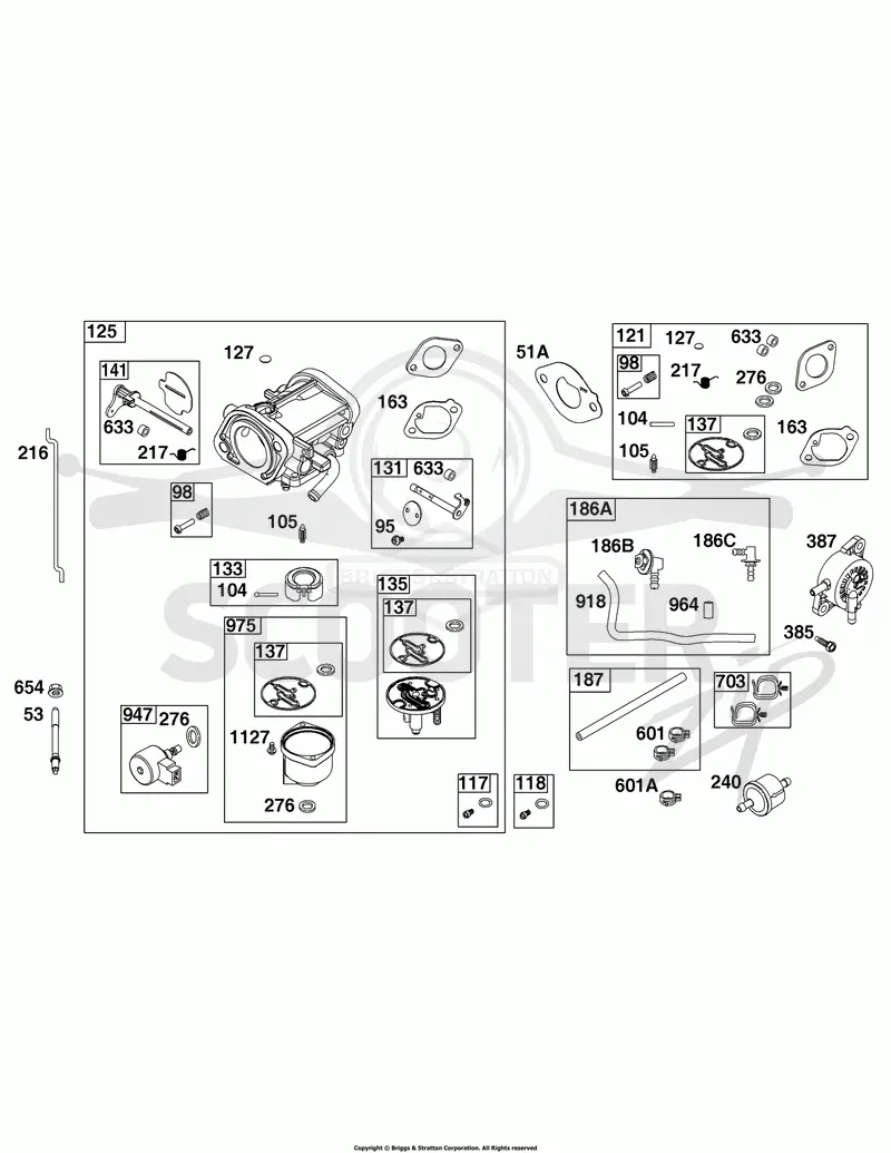 Carburetor and Fuel Supply Group