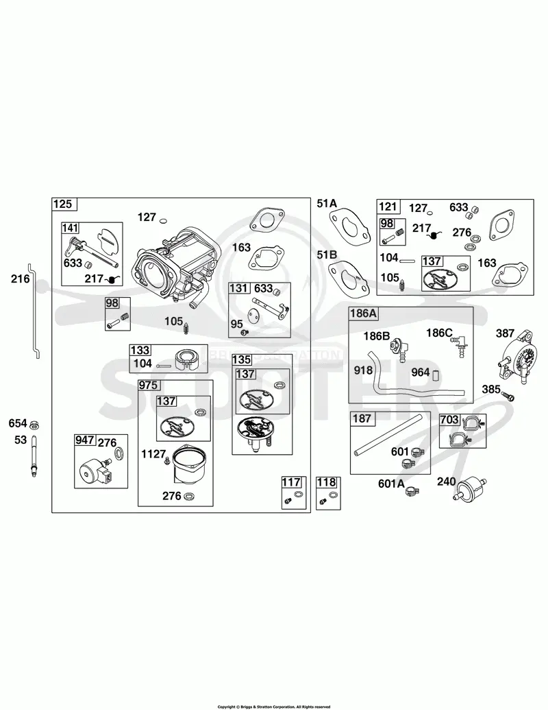 Carburetor and Fuel Supply Group