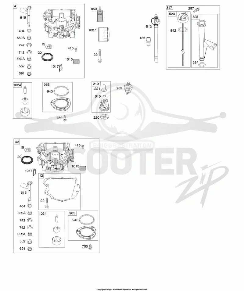 Engine Sump, Oil Pump, Dipstick/Tube Assembly
