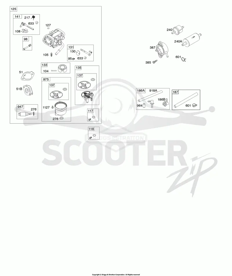 Carburetor, Fuel Supply