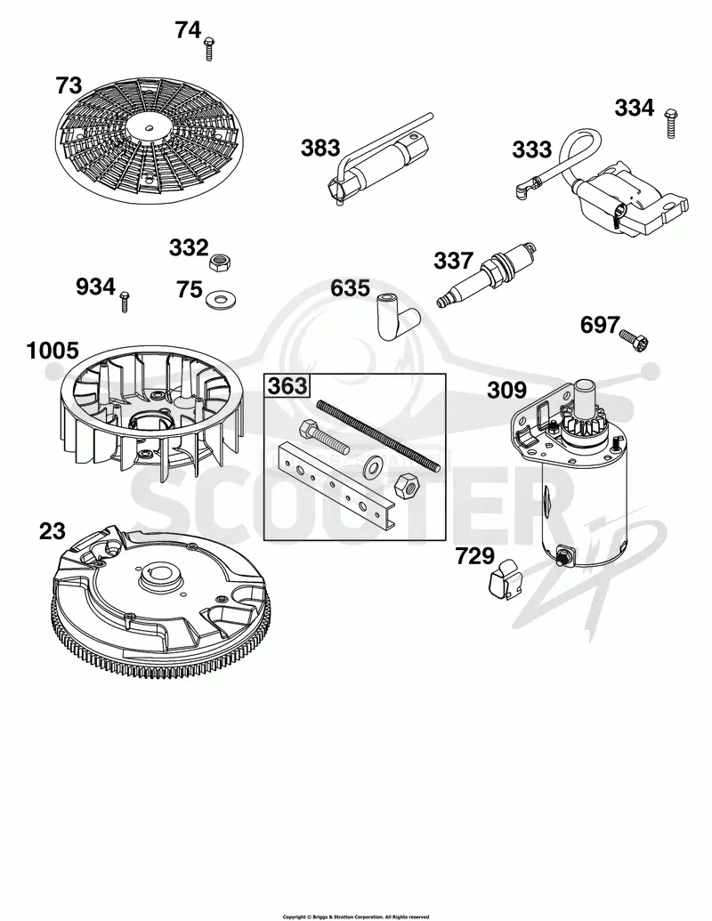 Flywheel, Ignition, and Starter Group