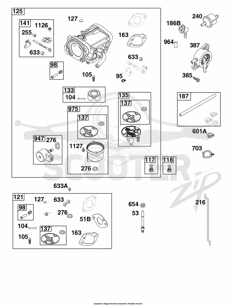 Carburetor and Fuel Supply Group