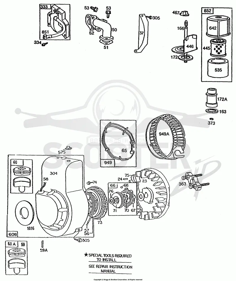 Blower Hsg,Rewind,A/C,Elect.