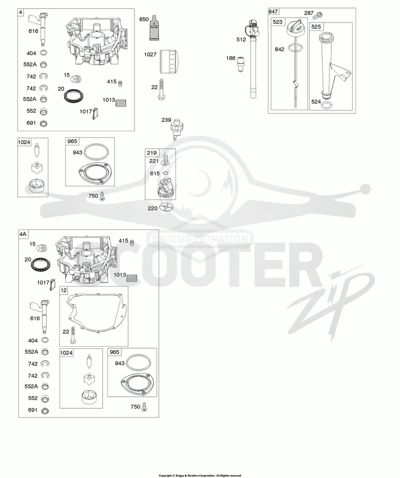 Engine Sump, Oil Pump, Dipstick/Tube Assembly