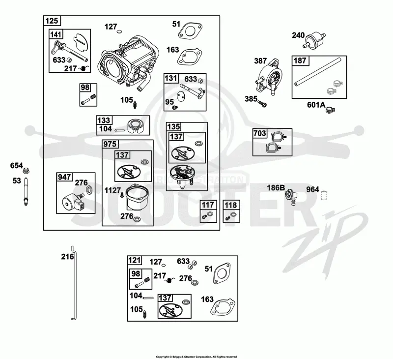 Carburetor and Fuel Supply Group