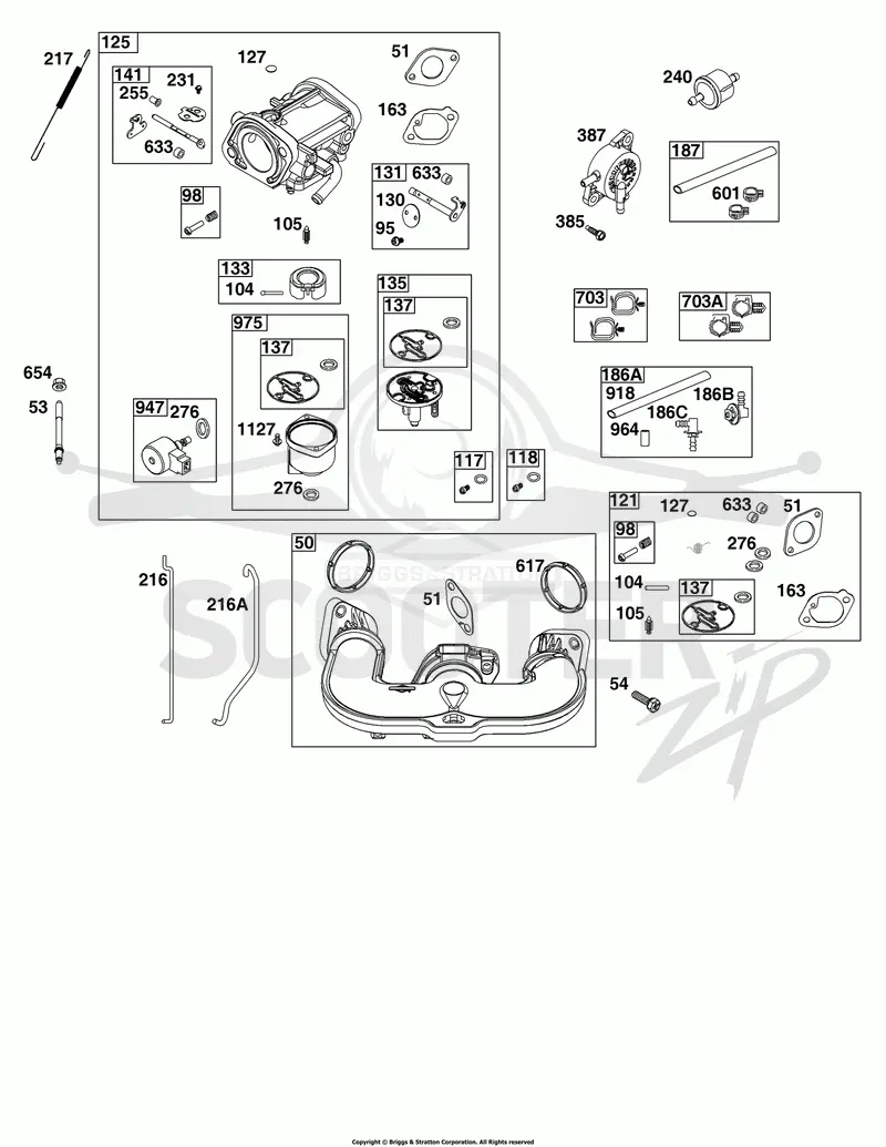 Carburetor and Fuel Supply Group