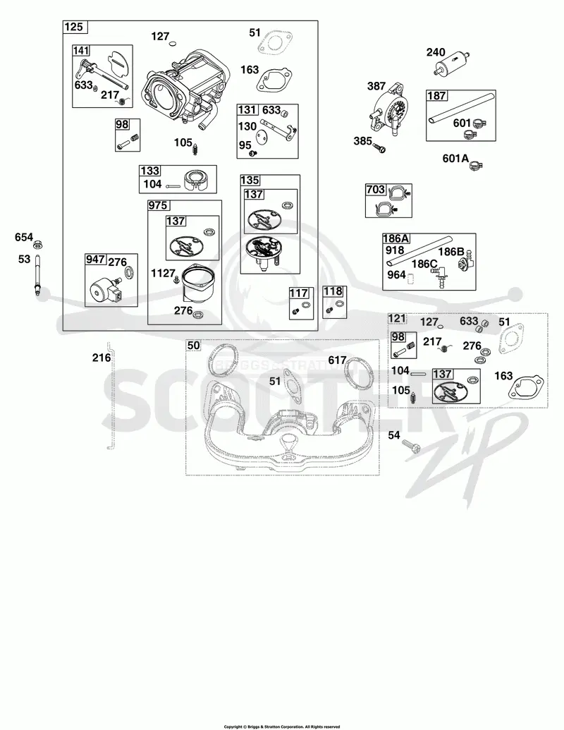 Carburetor and Fuel Supply Group