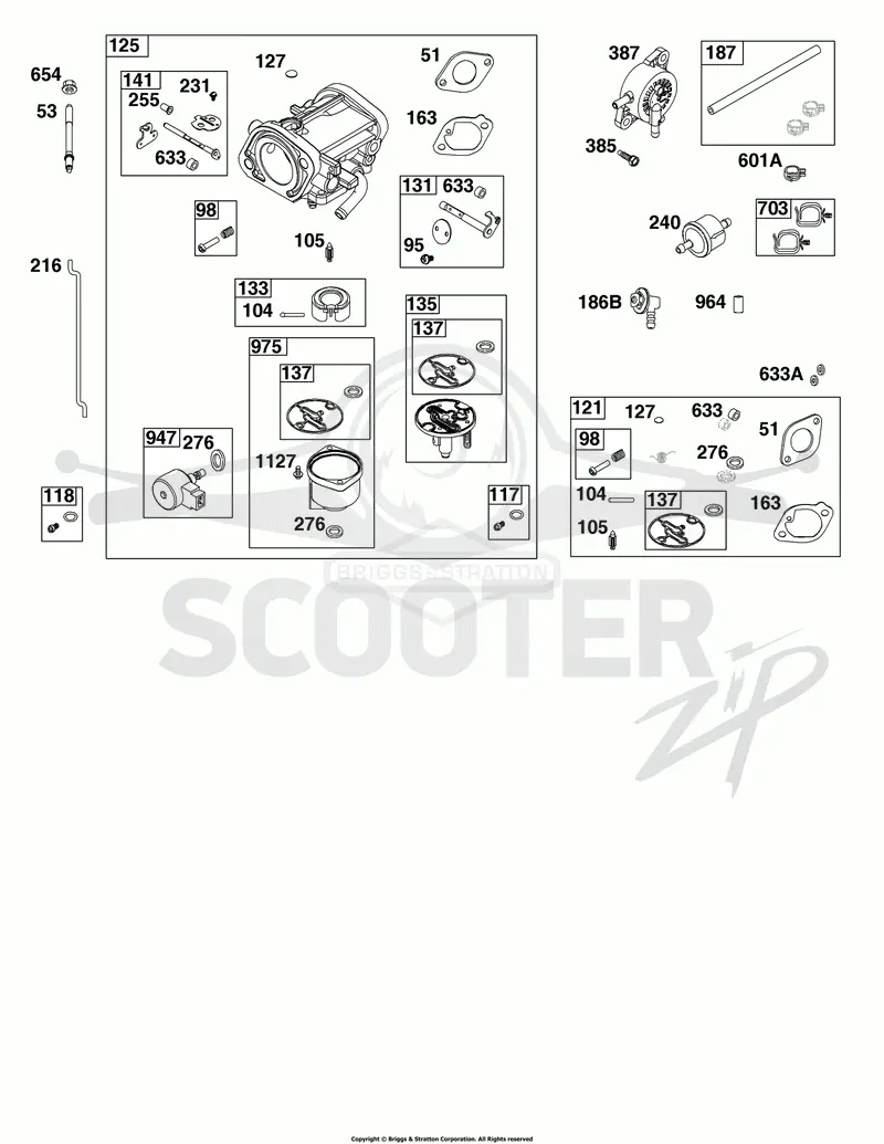 Carburetor and Fuel Supply Group