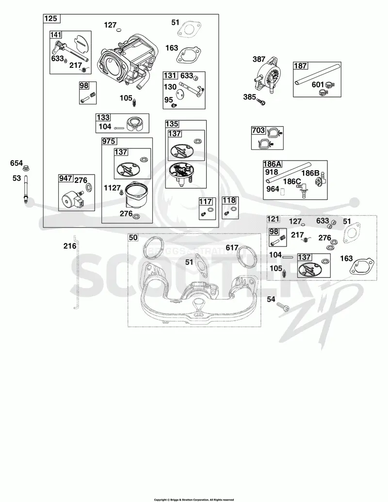 Carburetor and Fuel Supply Group