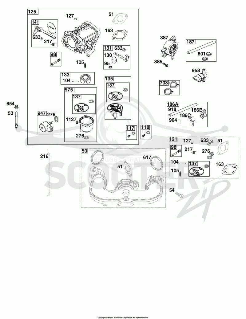 Carburetor and Fuel Supply Group