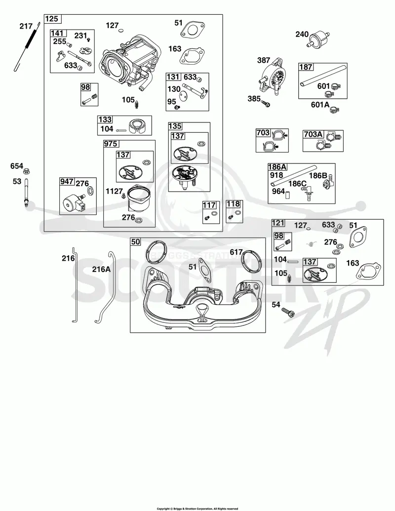 Carburetor and Fuel Supply Group