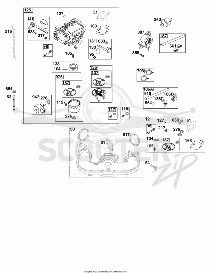 Carburetor and Fuel Supply Group