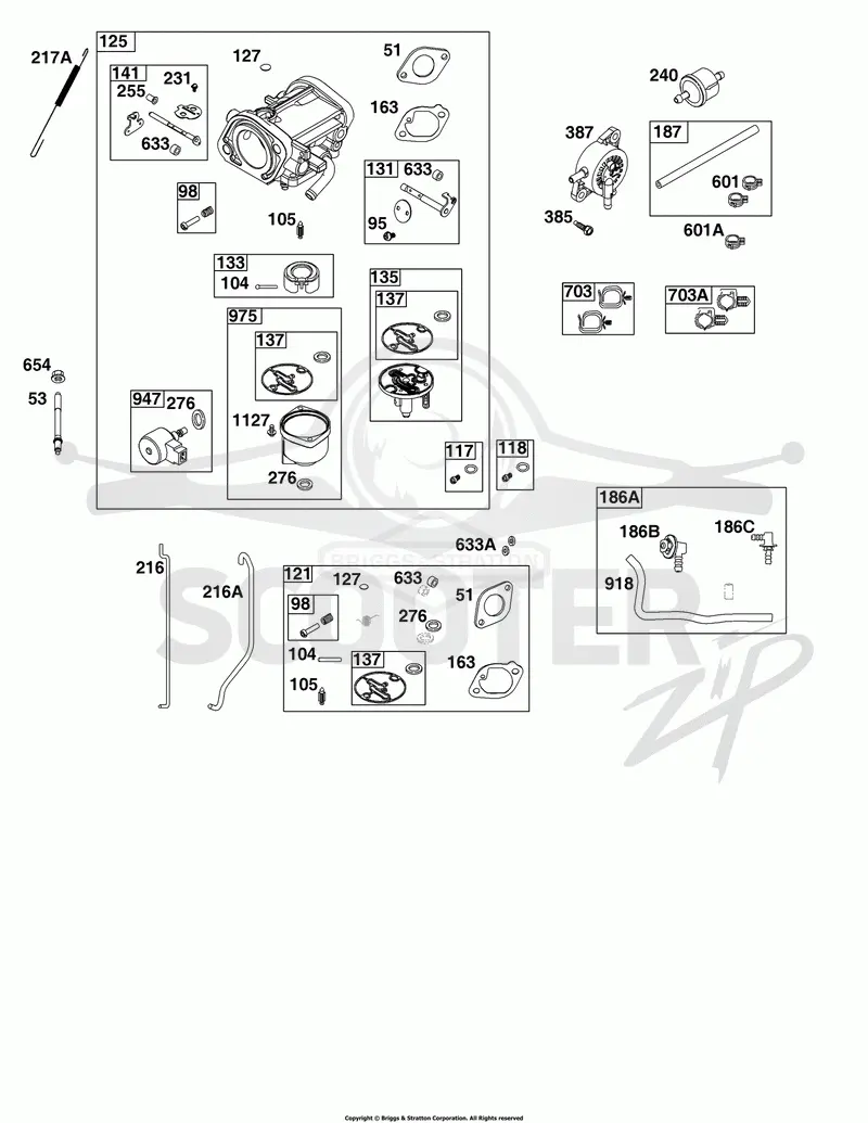 Carburetor and Fuel Supply Group