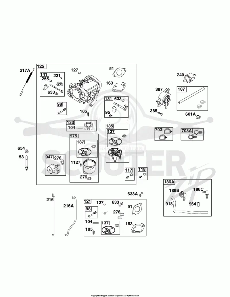 Carburetor and Fuel Supply Group