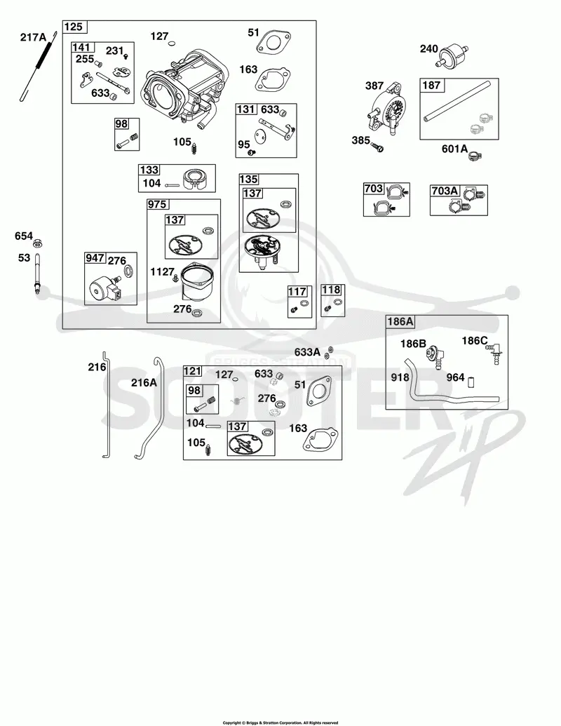 Carburetor and Fuel Supply Group