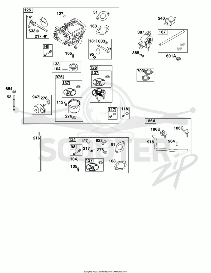 Carburetor and Fuel Supply Group