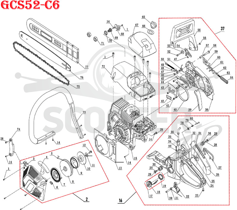 GCS52-C6 Схема 1