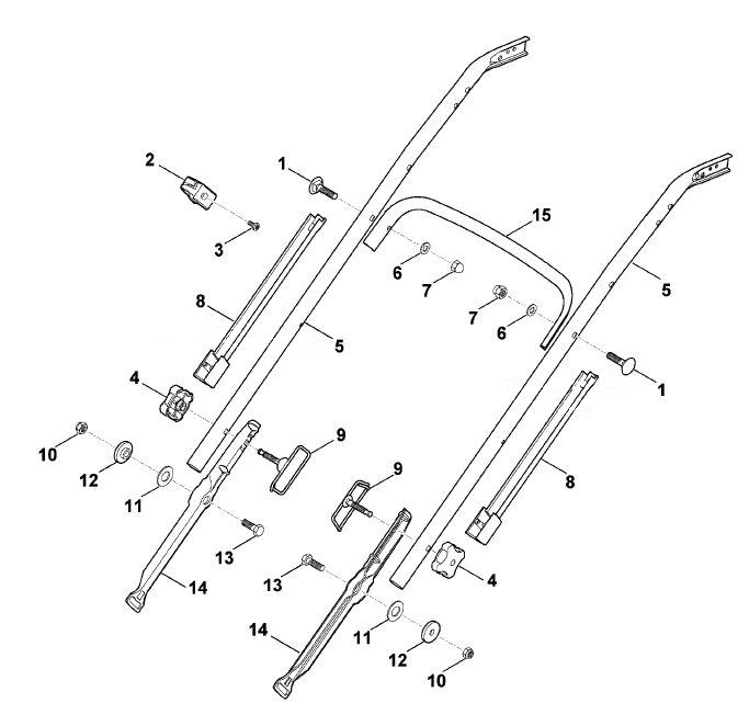 5. Нижняя часть ведущей ручки MB 655.0 G, MB 655.0 GM