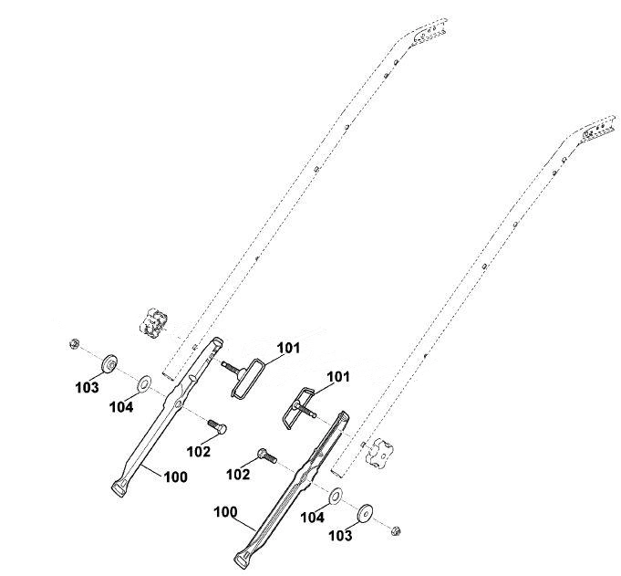 4. Нижняя часть ведущей ручки MB 655.0 KS