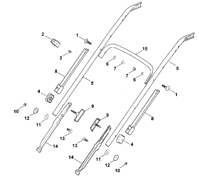 5. Нижняя часть ведущей ручки MB 655.0 GS