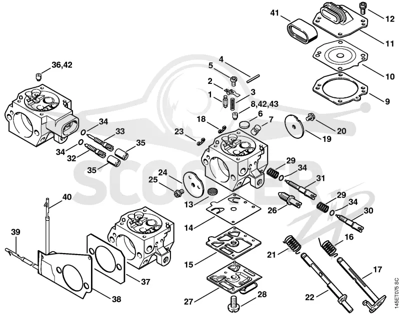 11. Карбюратор HD-14, HD-16, HD-24